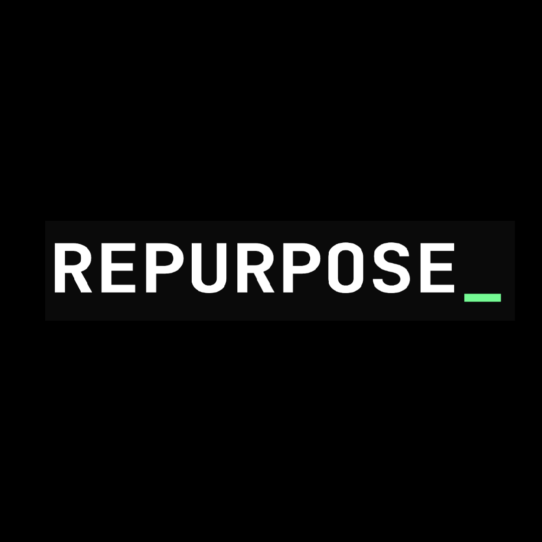 Repurpose AI - Product Hunt launch logo and brand identity