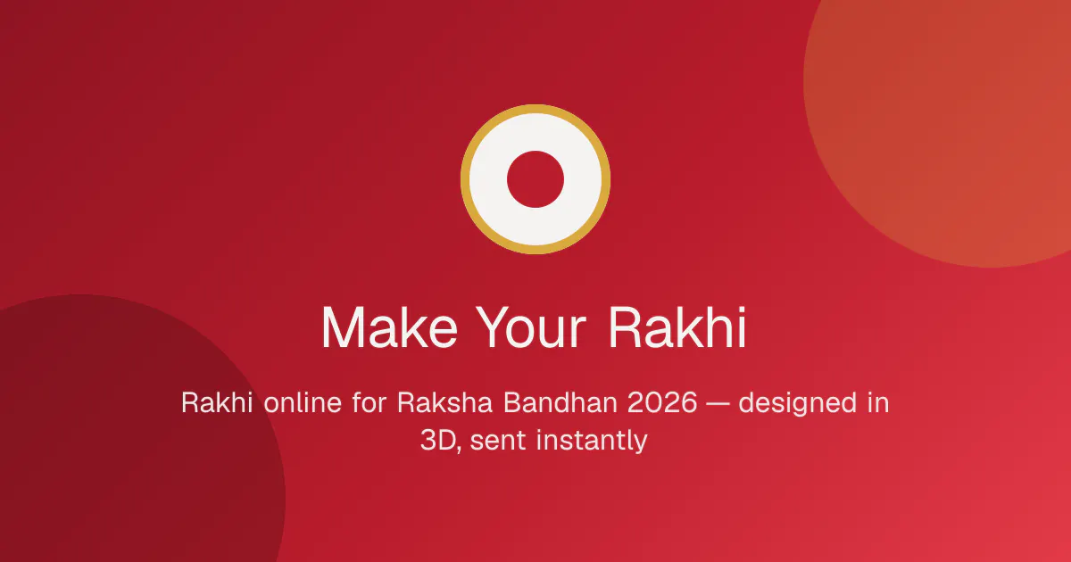 Make Your Rakhi gallery image