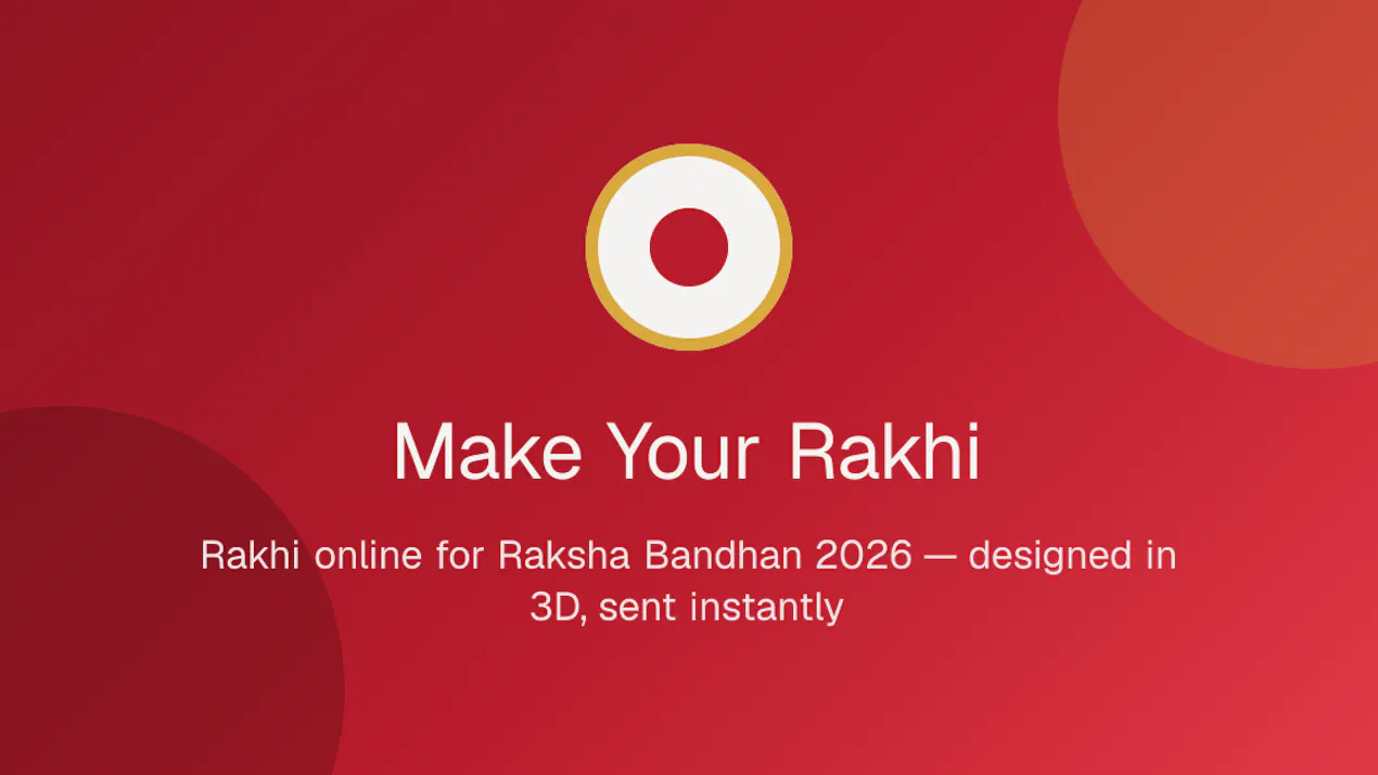 Make Your Rakhi product
