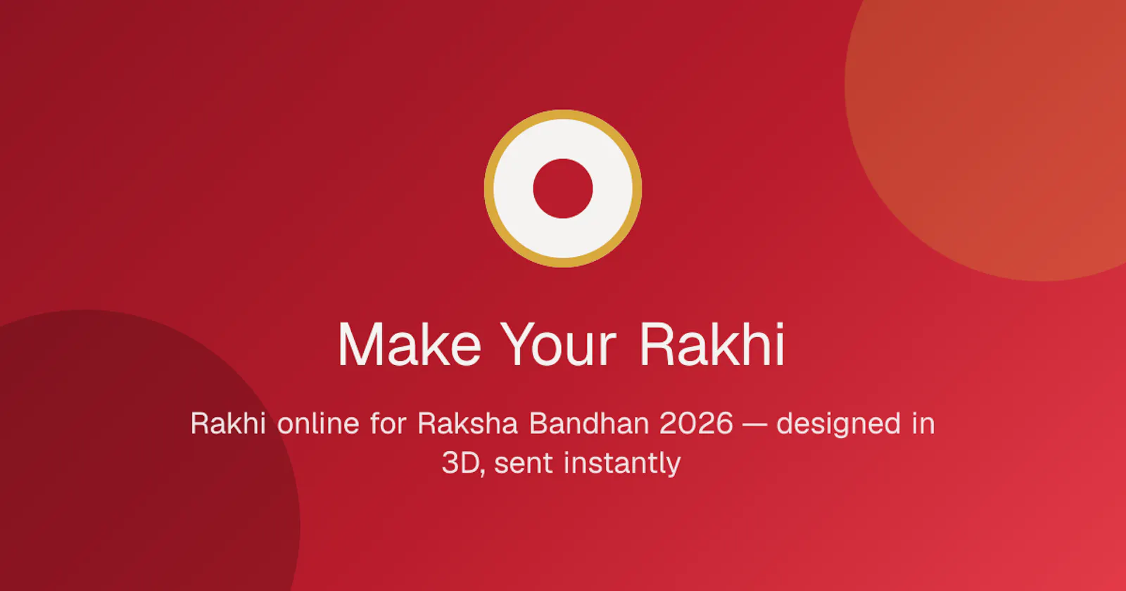 Make Your Rakhi screenshot 1