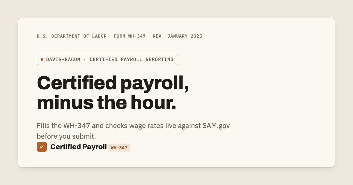 Certified Payroll gallery image