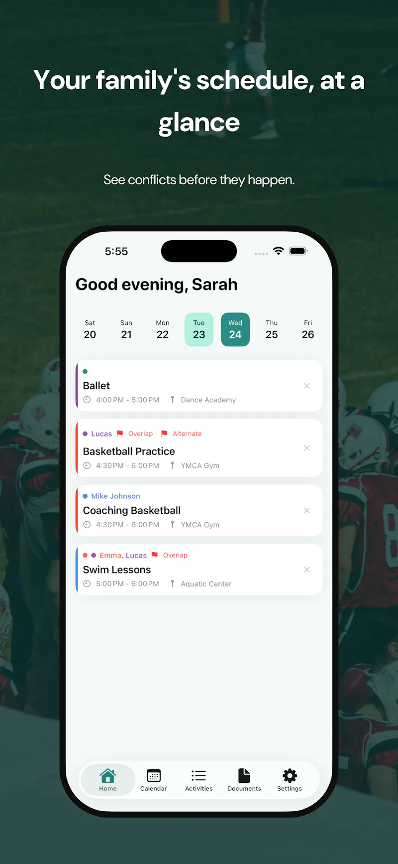 Cadence — Your Family's Activity Hub screenshot 2