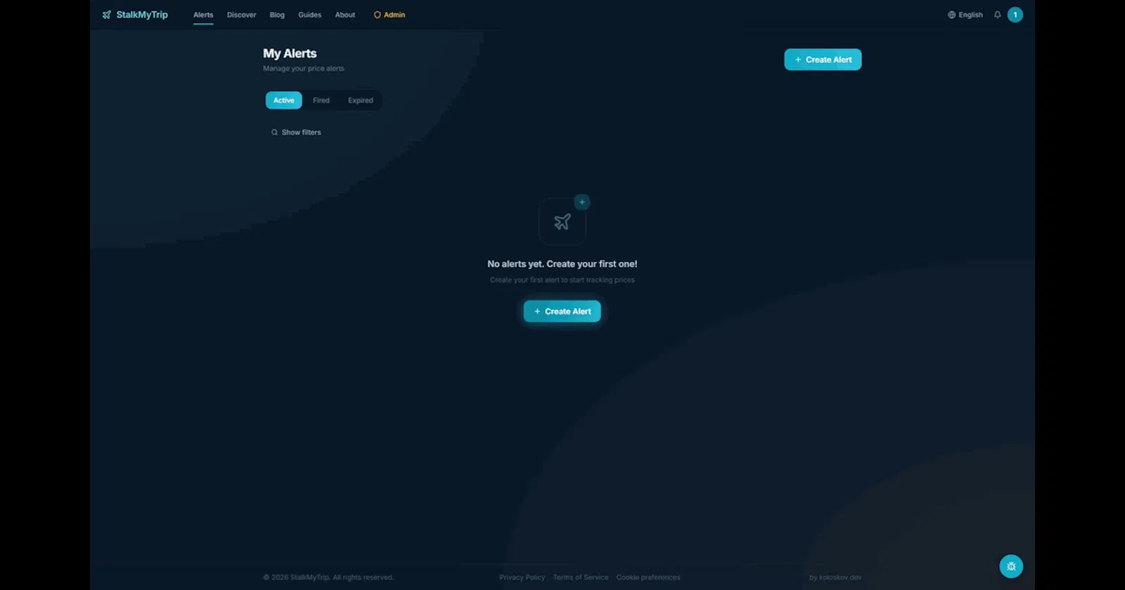 StalkMyTrip screenshot 2