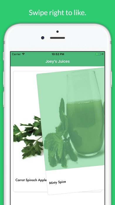 Joey's Juices - iOS App gallery image