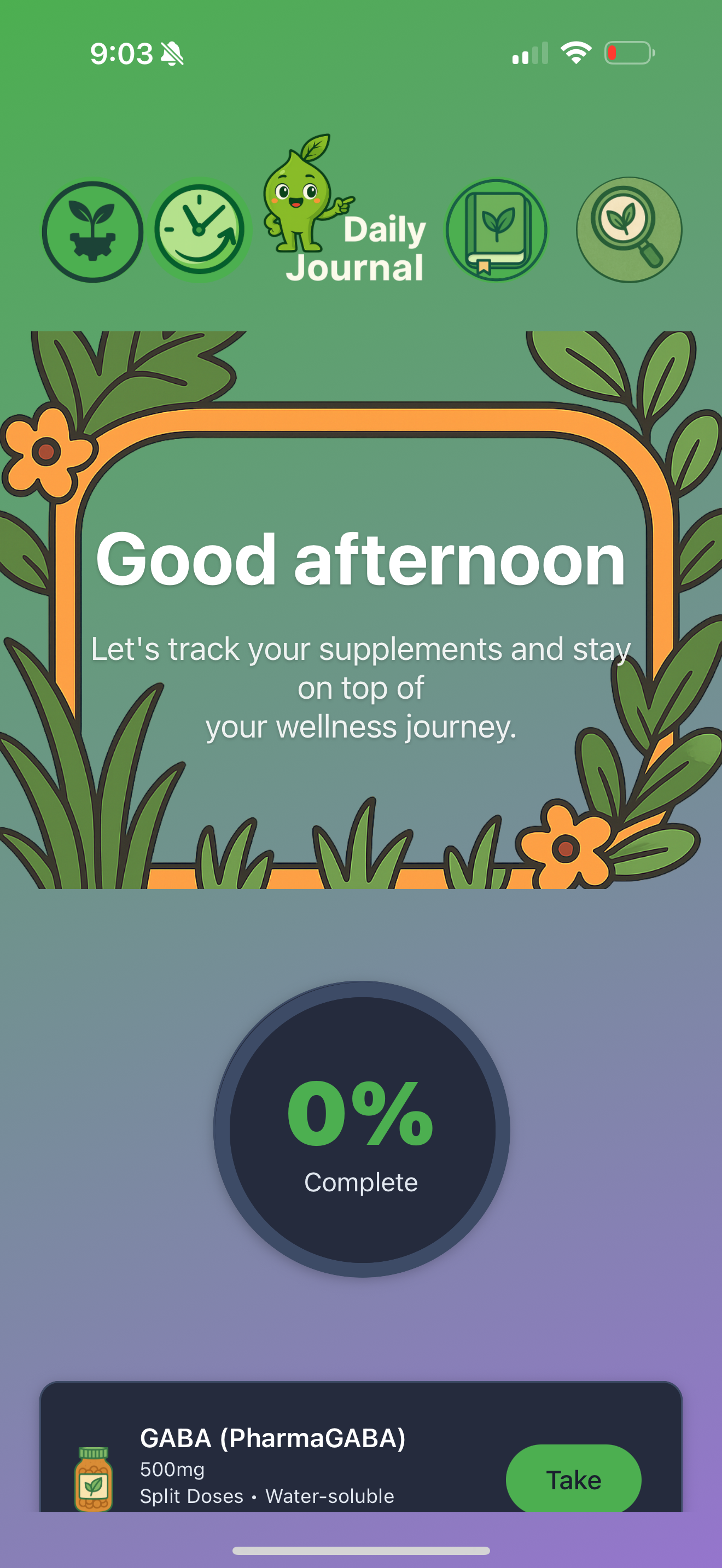 FeelWell - AI-powered app for personalized supplement plans media 1