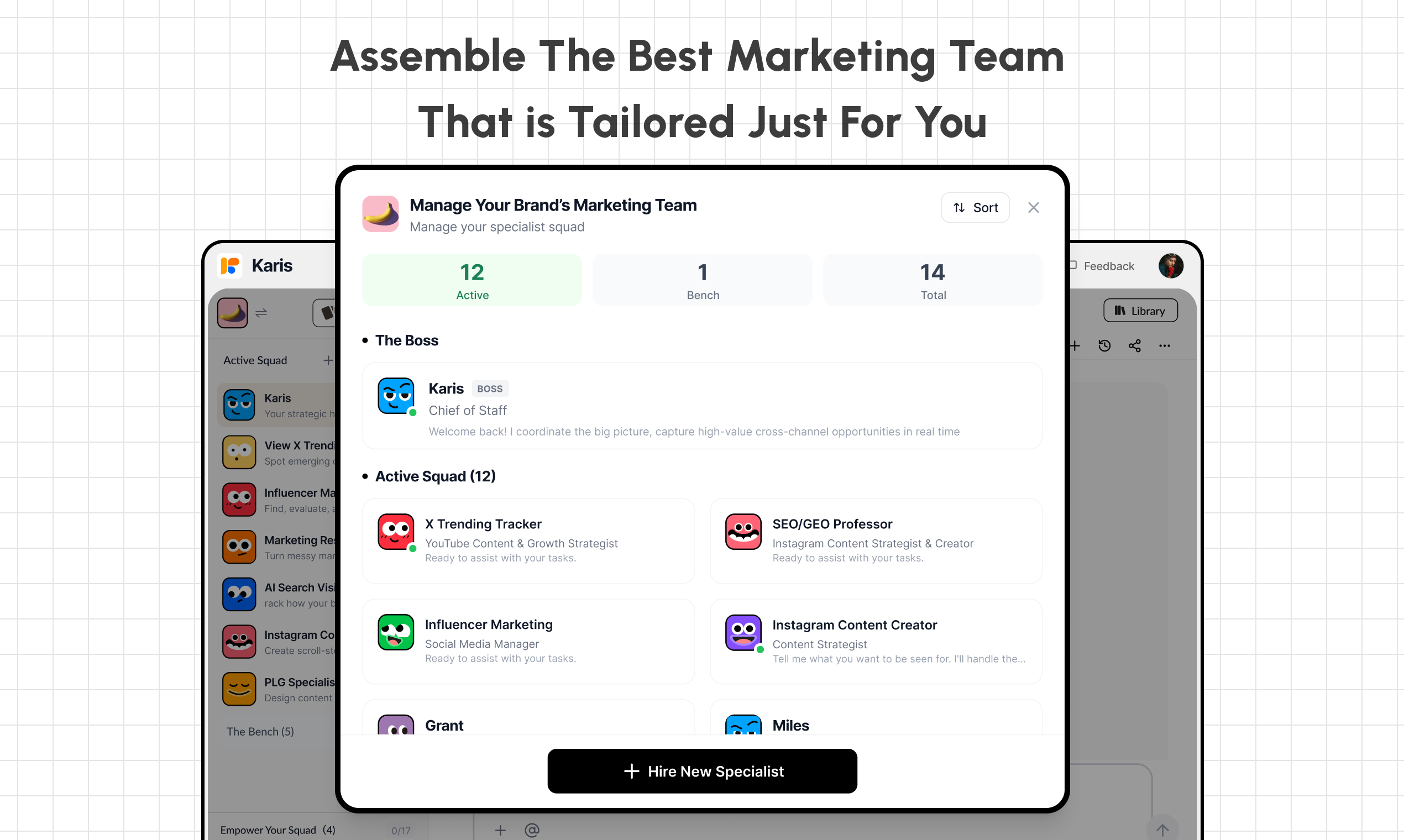 Karis - Screenshot 3 showing product features and functionality