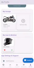 Motozen | App for Bikers | genAi fueled gallery image