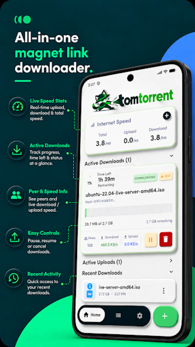 Tomtorrent screenshot 3