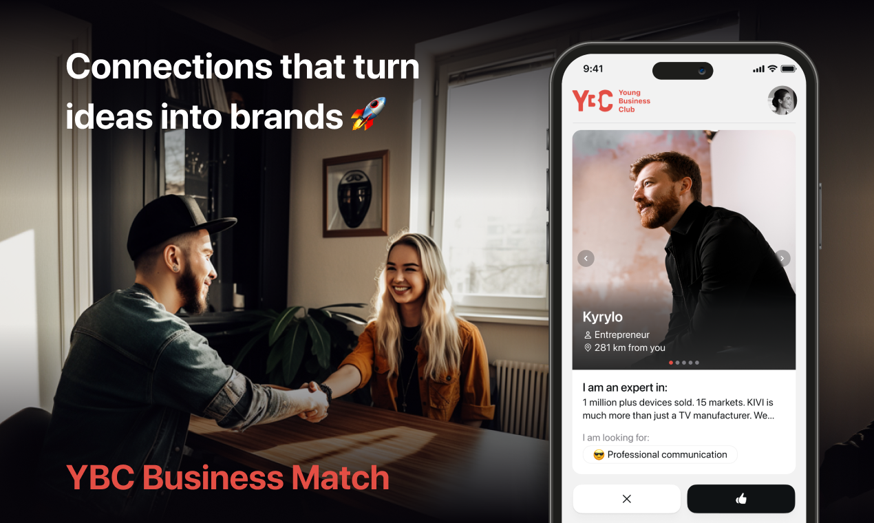 startuptile YBC Business Match-Boost your network get 20+ new industry contacts daily