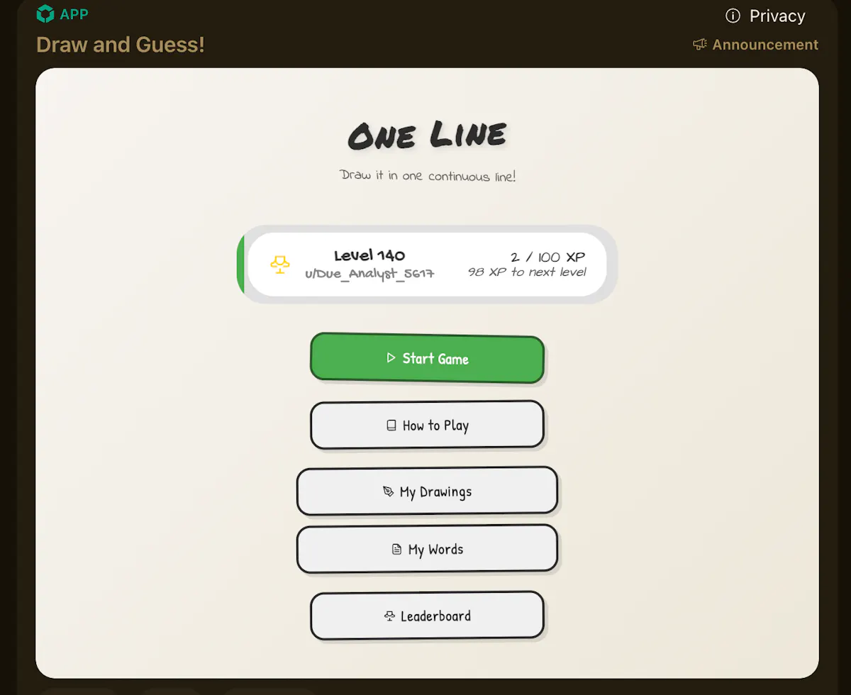 One Line