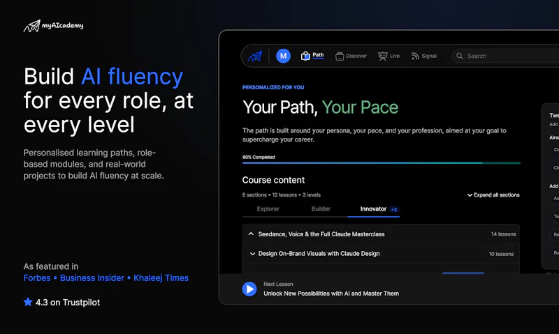 myAIcademy screenshot 2