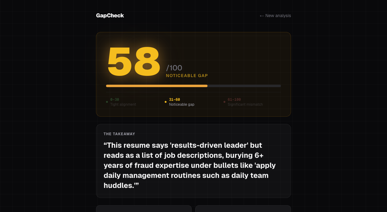 GapCheck gallery image