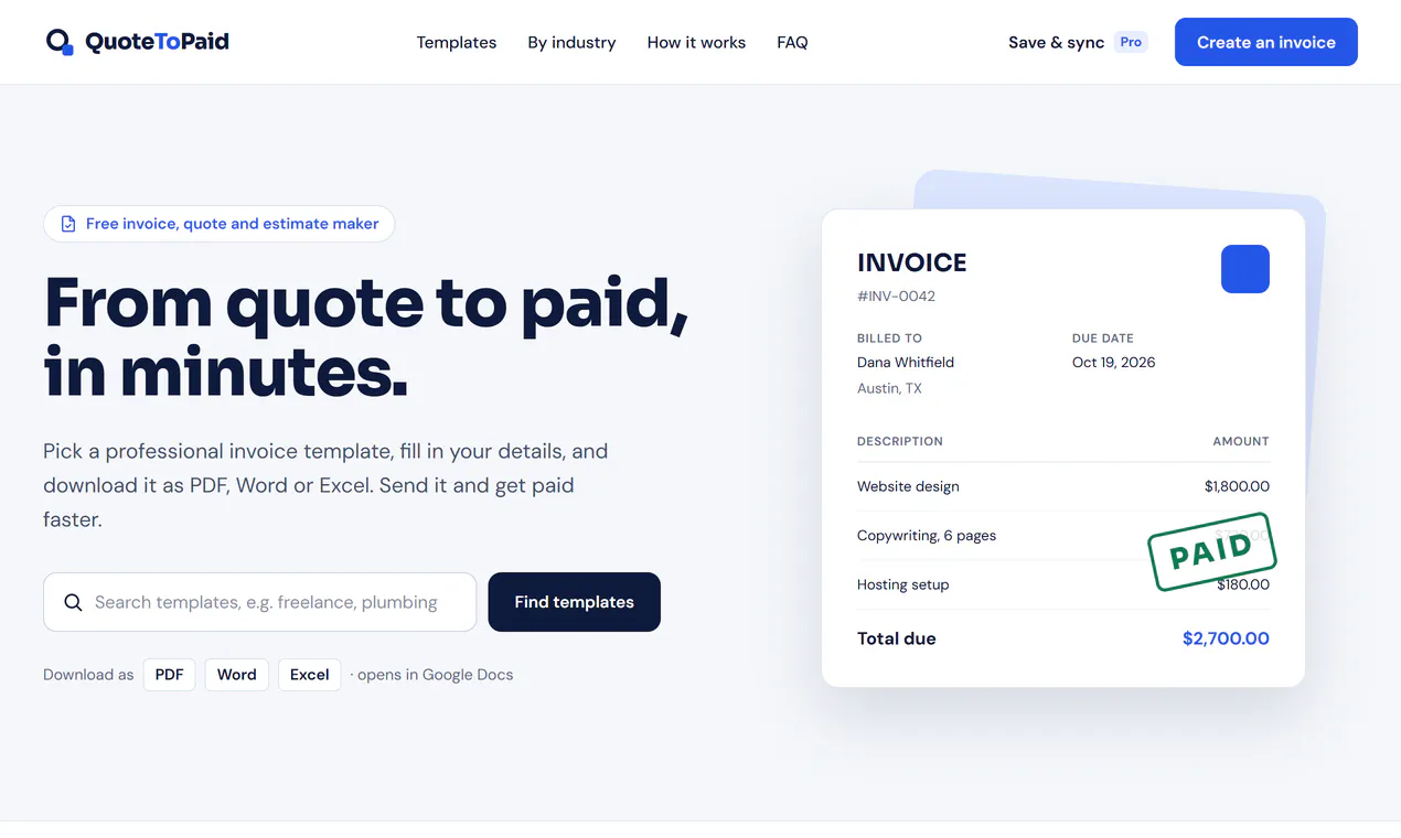  QuoteToPaid gallery image