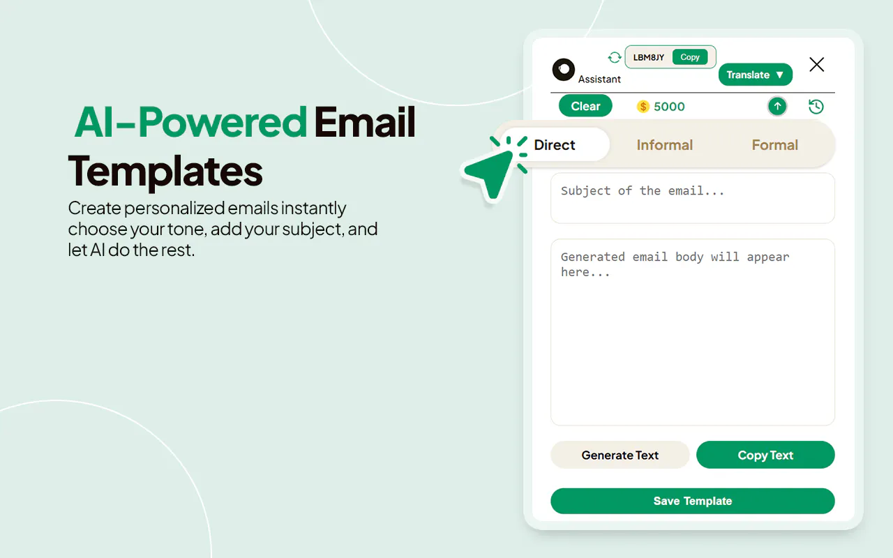 LngBrdg – AI Email & Translation Tool gallery image
