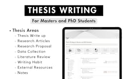 Thesis Writing for Masters and PhD  media 2