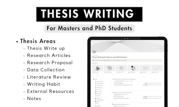 Thesis Writing for Masters and PhD gallery image