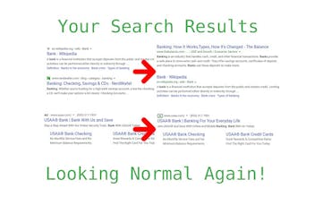 Google SERP Fixer: No More Stupid Icons! gallery image