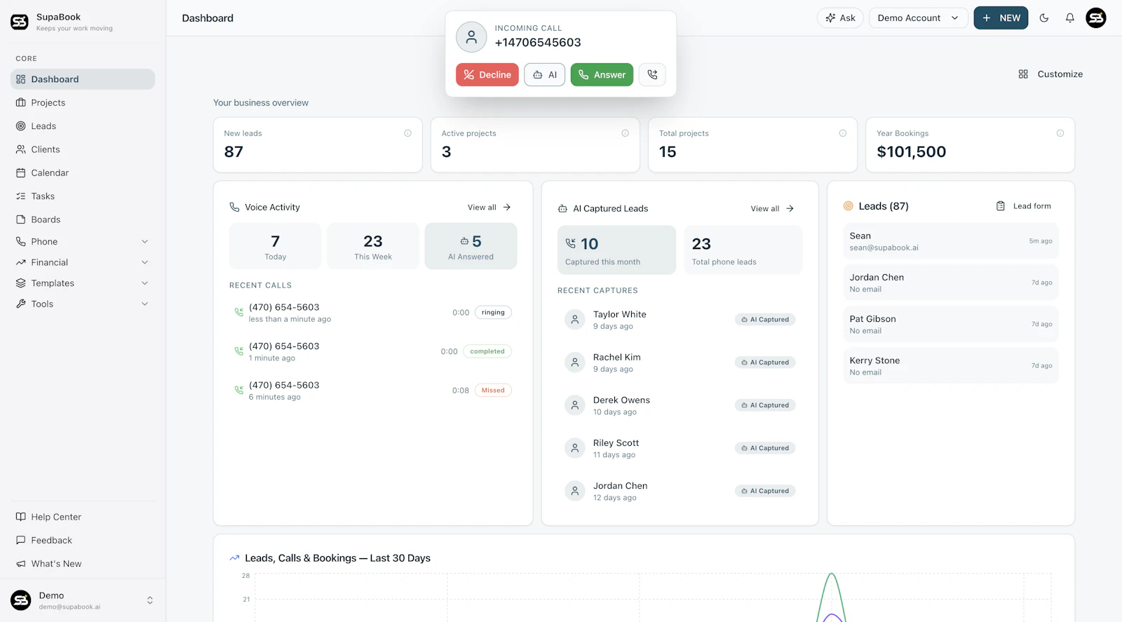 SupaBook screenshot 2
