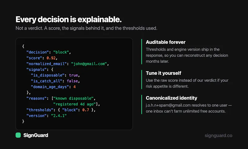 SignGuard screenshot 4