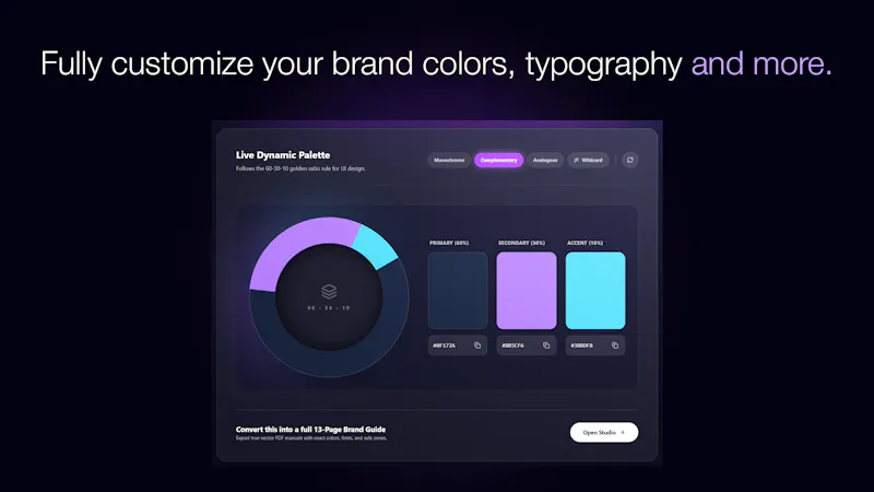 BrandGuideMaker screenshot 2