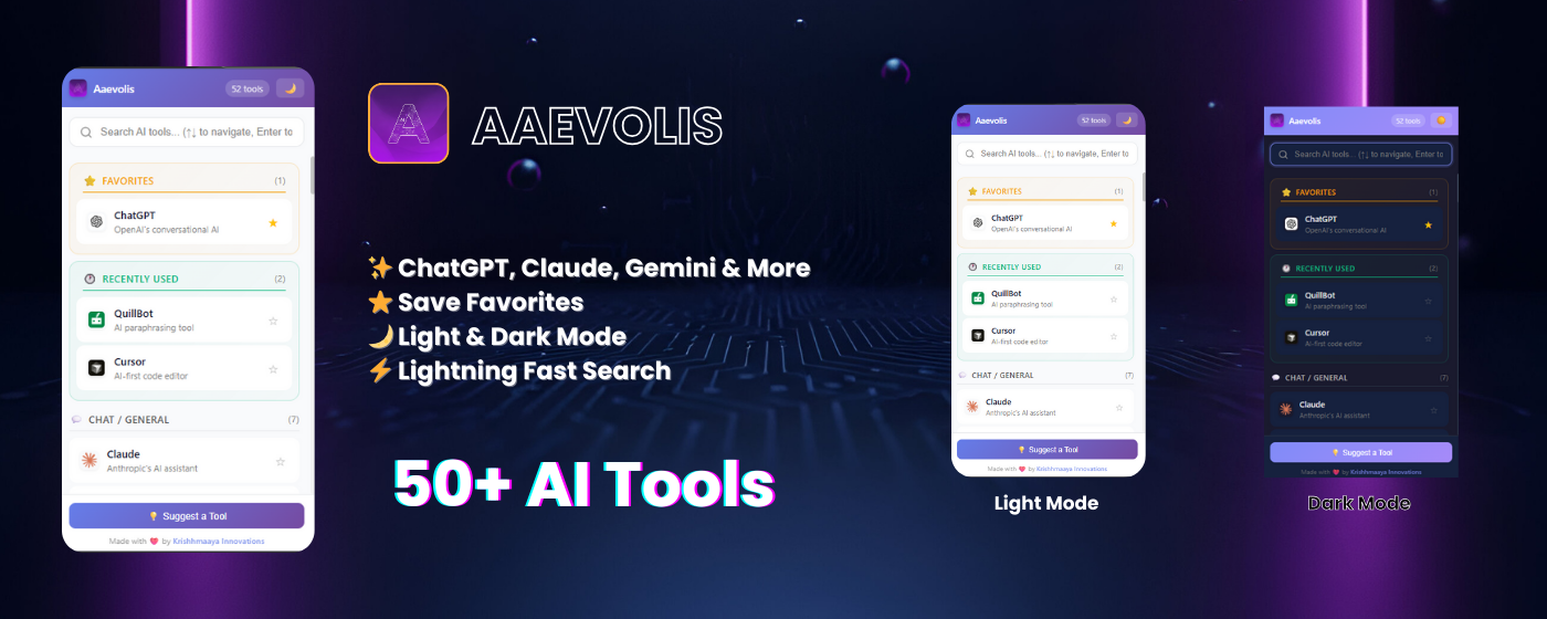 Aaevolis - AI Tools Hub gallery image