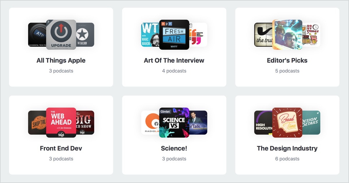 Good Podcasts gallery image