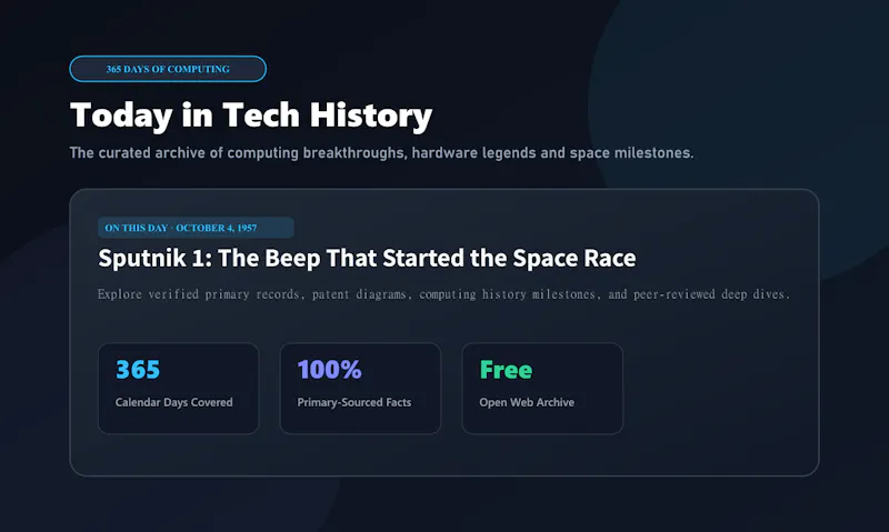 Today in Tech History screenshot 2