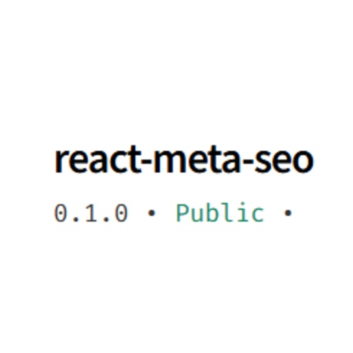 react-meta-seo - Product Hunt launch logo and brand identity