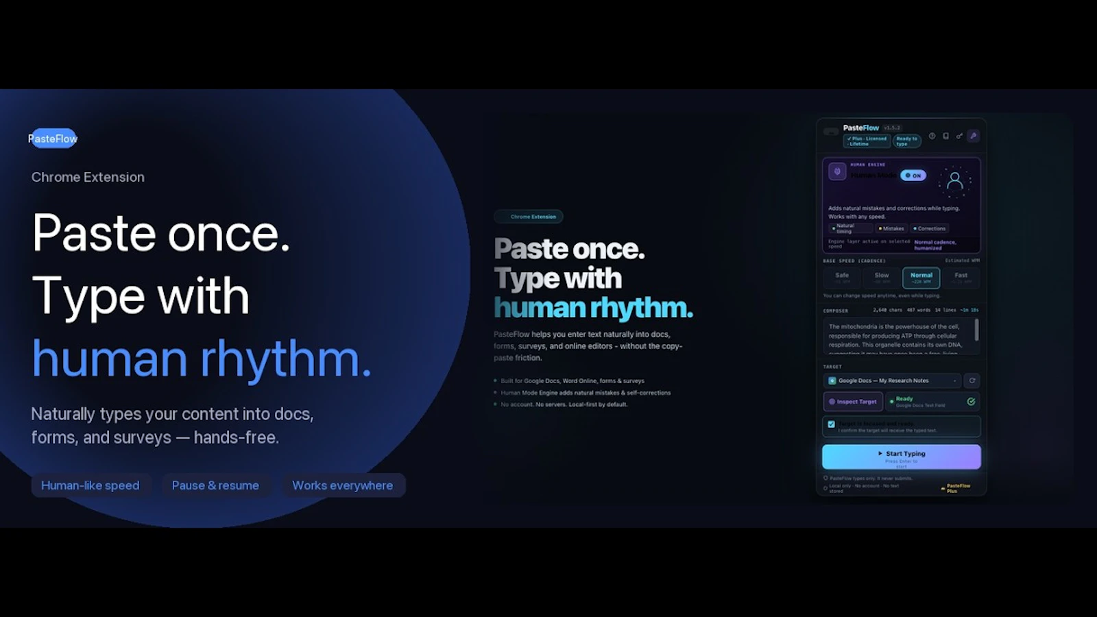 PasteFlow screenshot 1 (video preview)