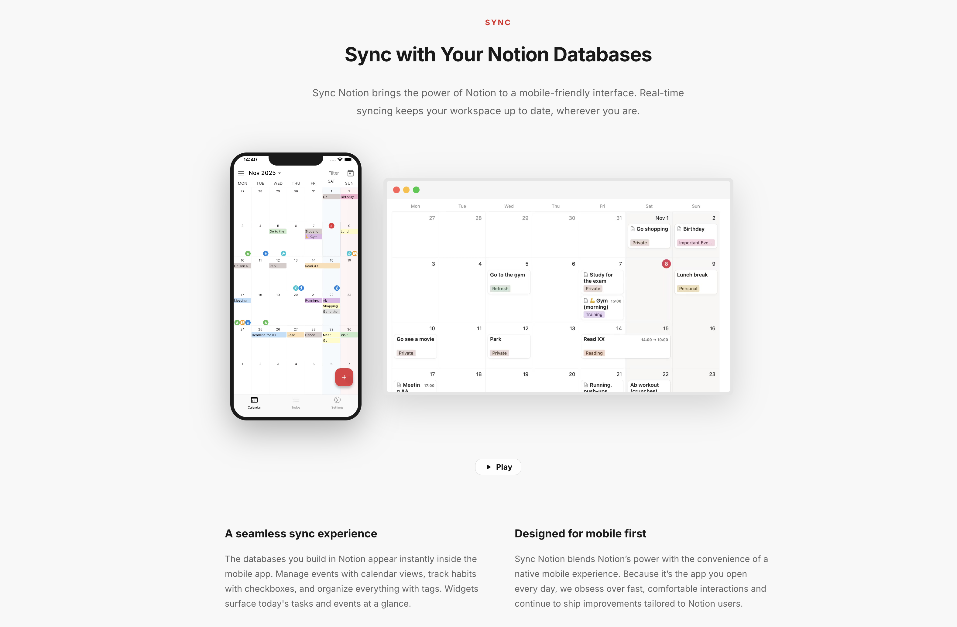 Sync Notion gallery image