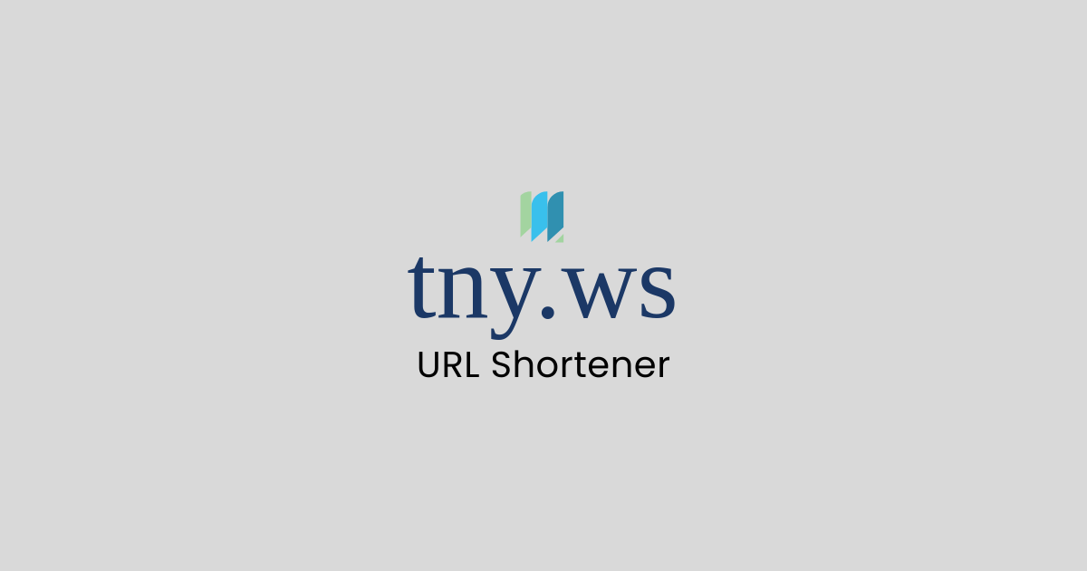 Media Tny.ws - Url shortener, thông minh QR & một liên kết cho các ứng dụng 2