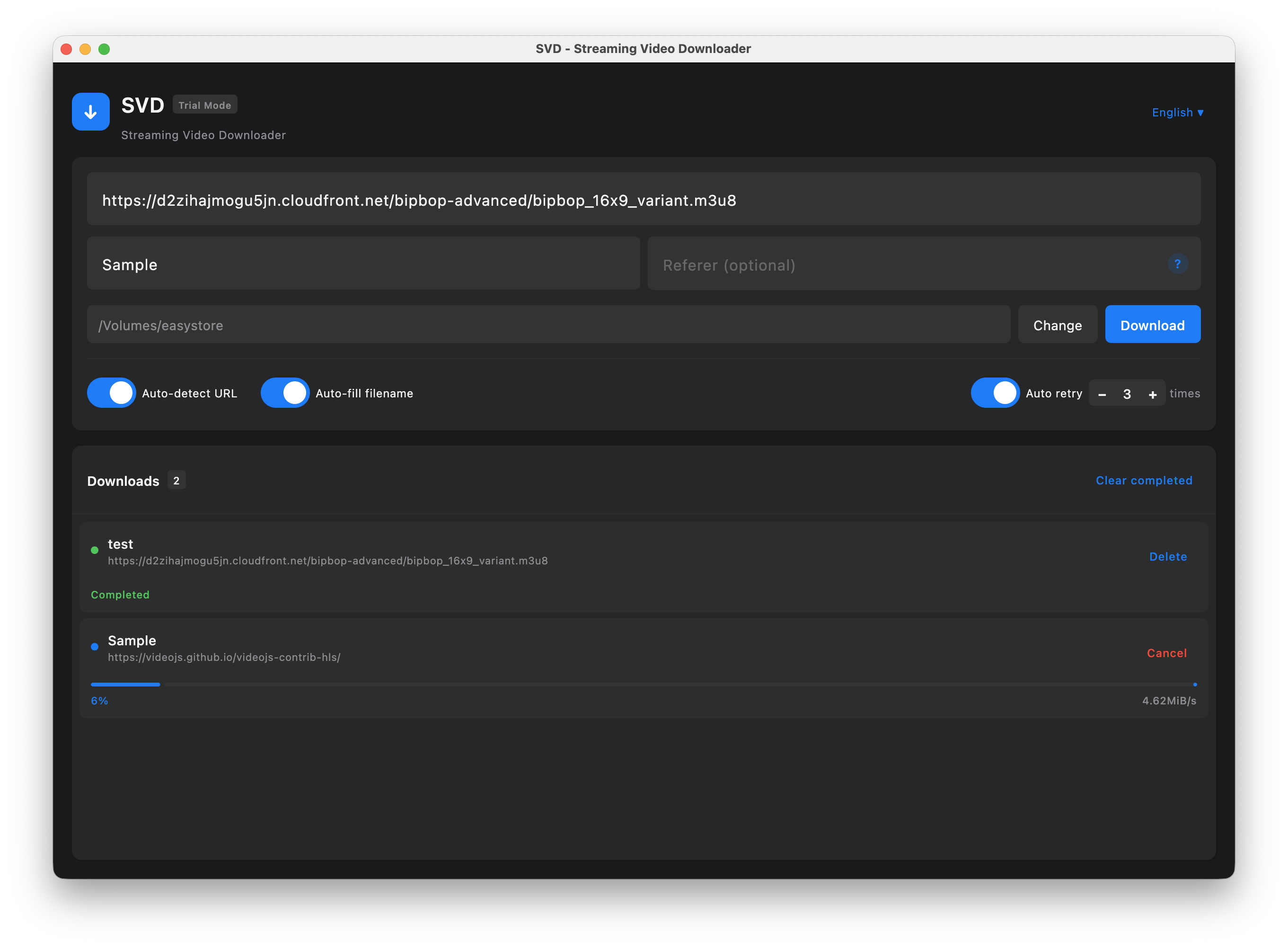 SVD - Streaming Video Downloader gallery image