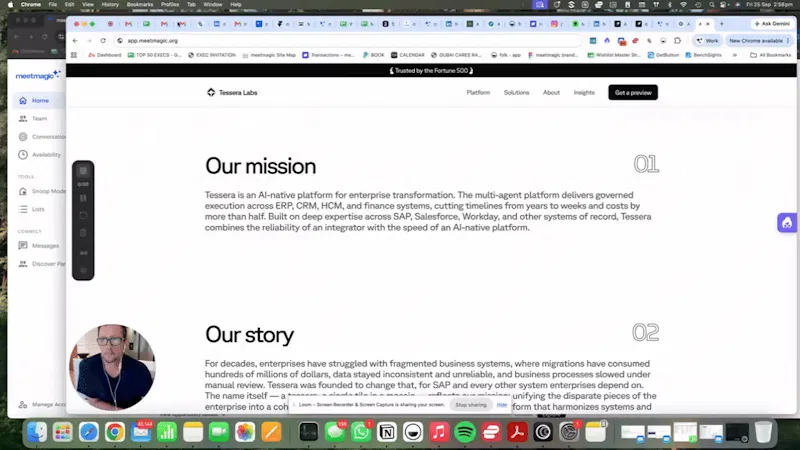 meetmagic V2  screenshot 1 (video preview)