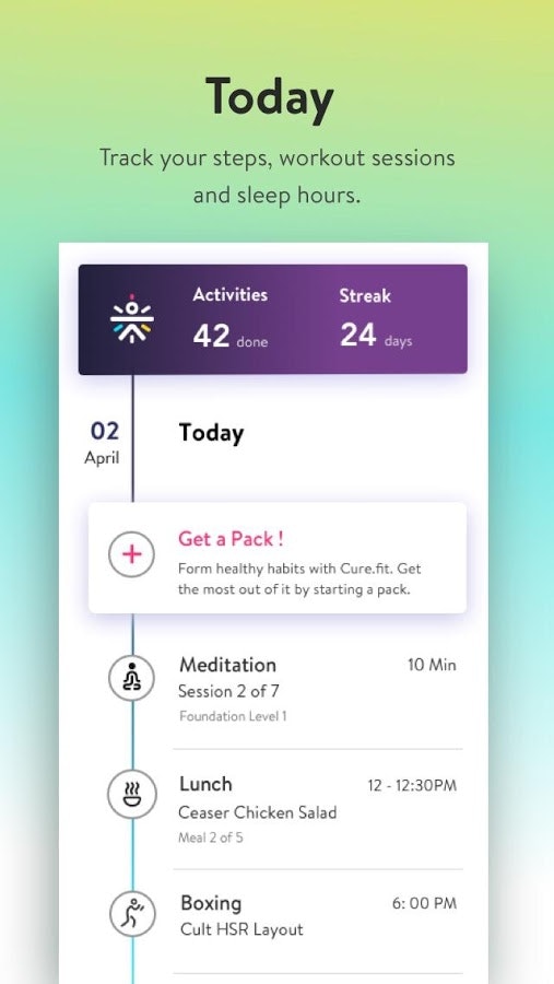 cure.fit gallery image