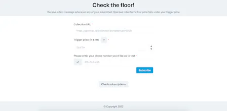 CheckTheFloor gallery image