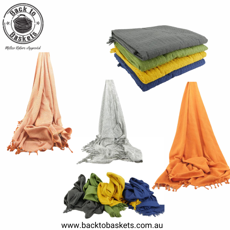 Comfortable Cotton Throws