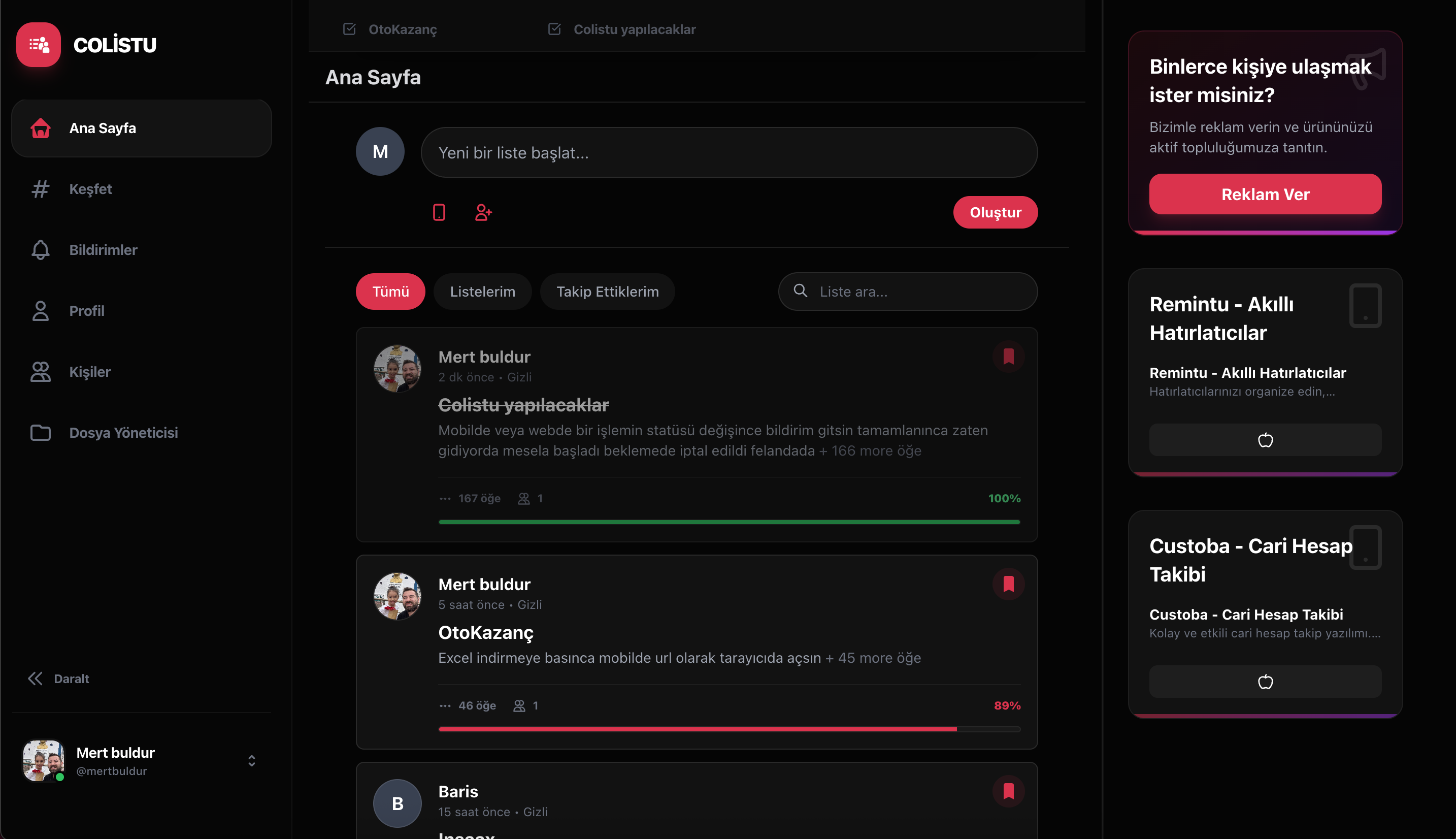 Colistu – Shared List & Task gallery image