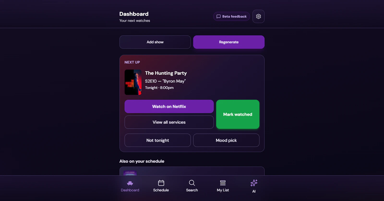 CouchTime screenshot 1
