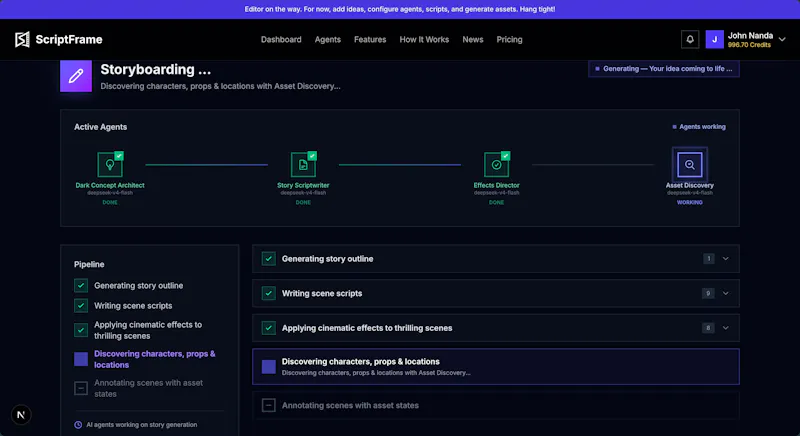 ScriptFrame screenshot 2