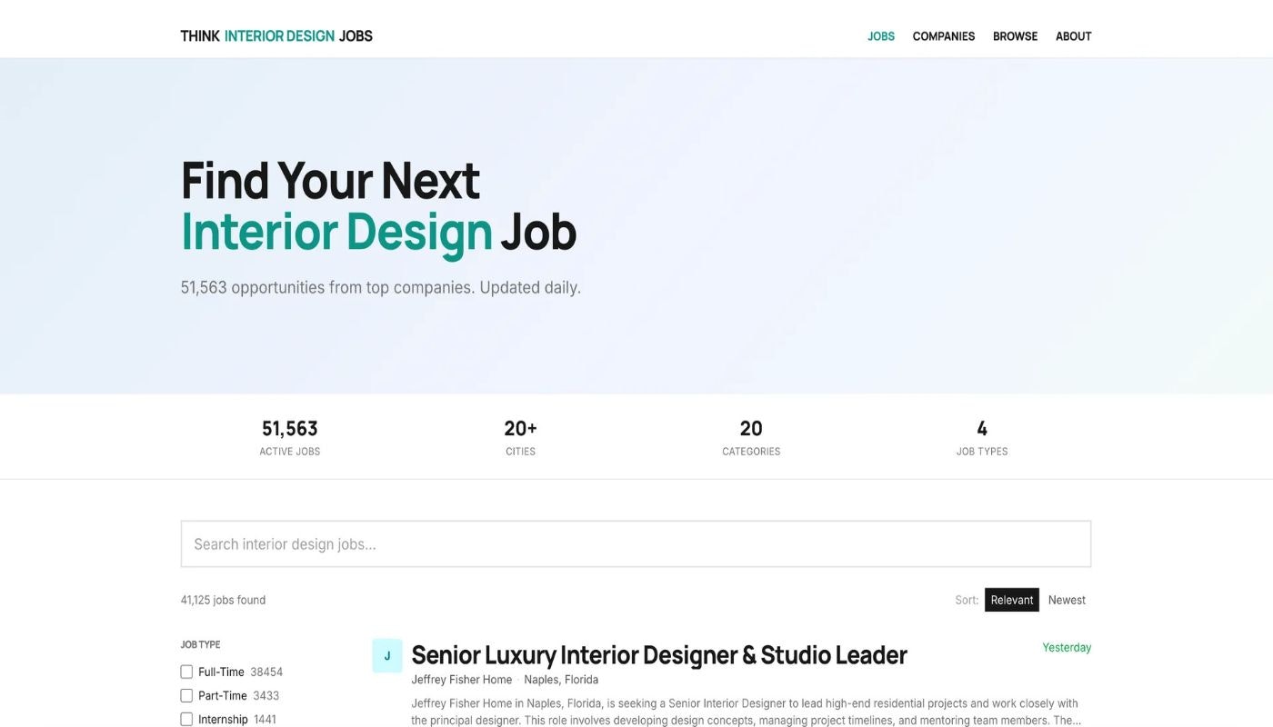 Think Interior Design Jobs gallery image
