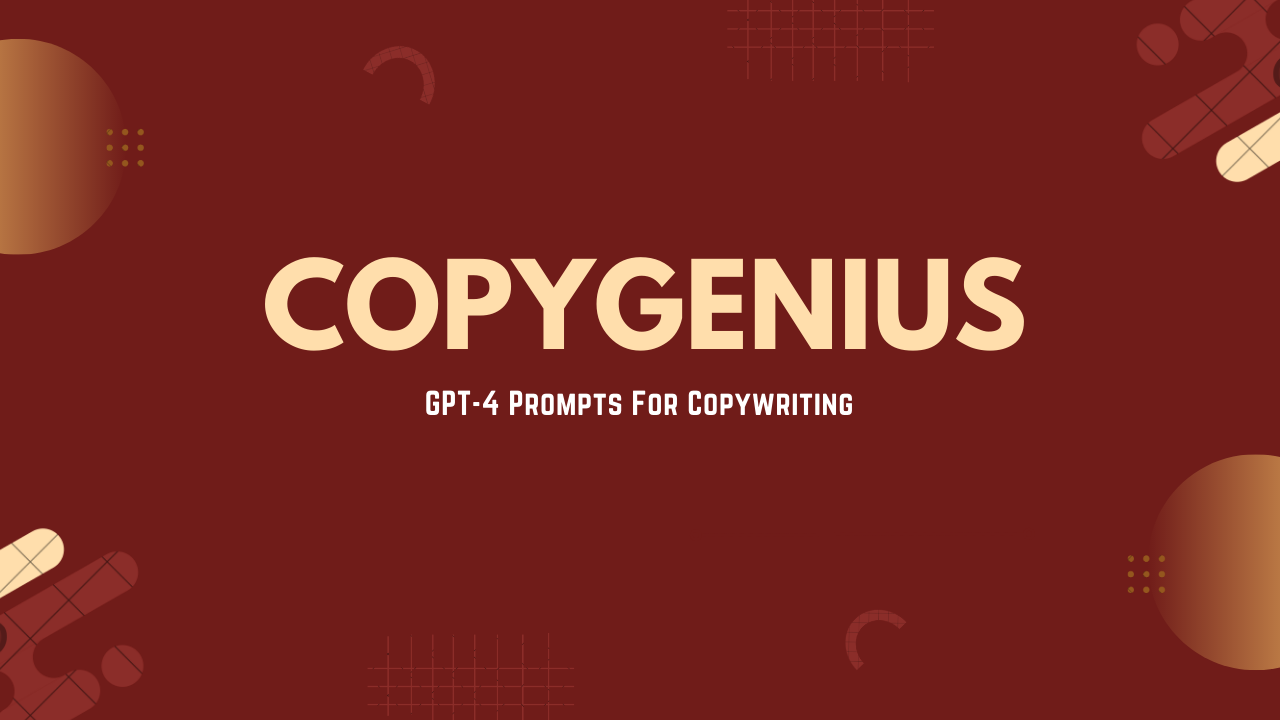 startuptile CopyGenius: GPT-4 ProPrompts-Unleash your copywriting superpowers