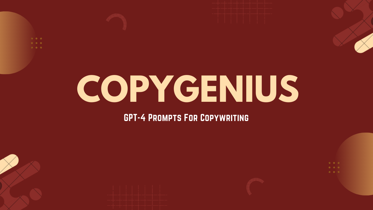 Copygenius: GPT-4 Proprompts - Scatena i tuoi superpoteri di copywriting media 1