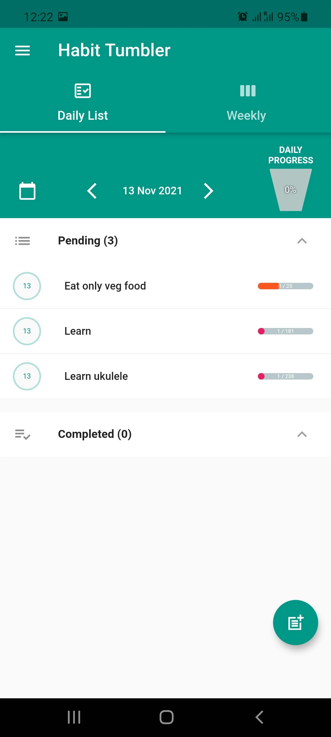 Habit Tumbler - Habit Tracking App gallery image