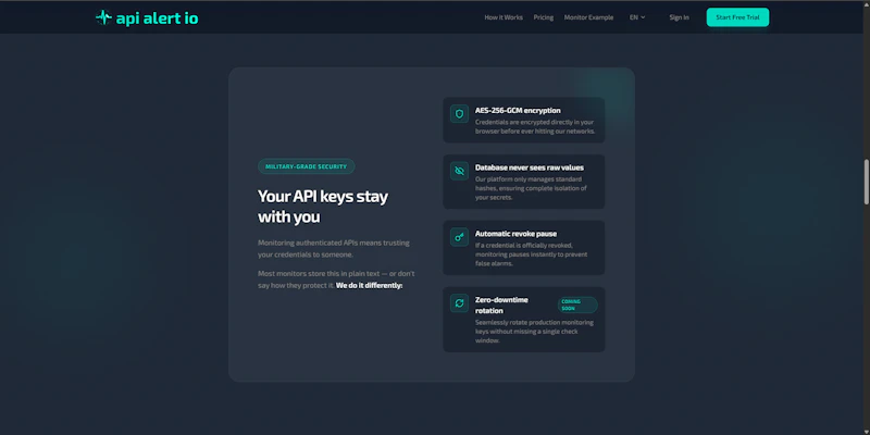 API Alert screenshot 3