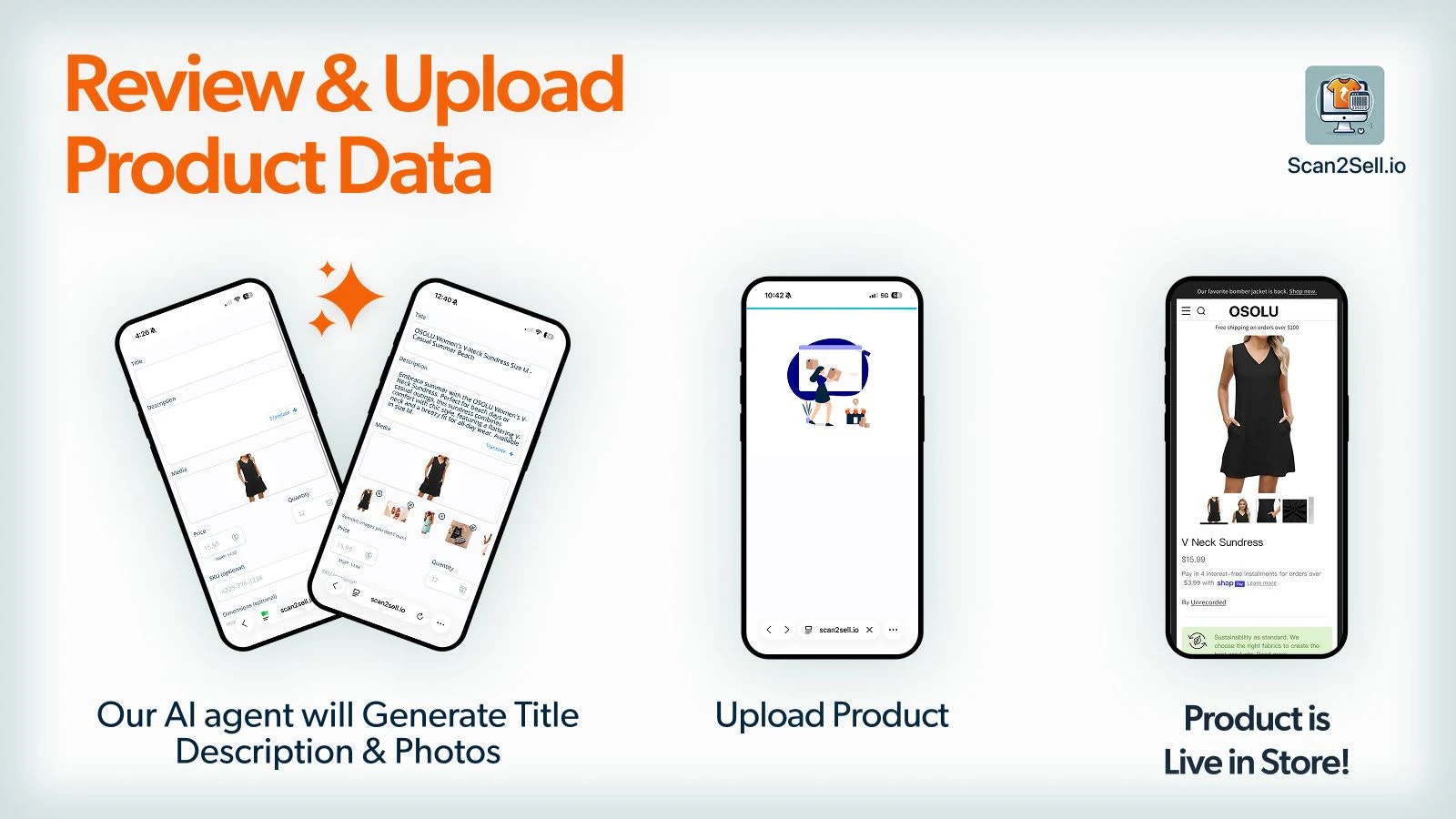 Scan2Sell - Screenshot 4 showing product features and functionality
