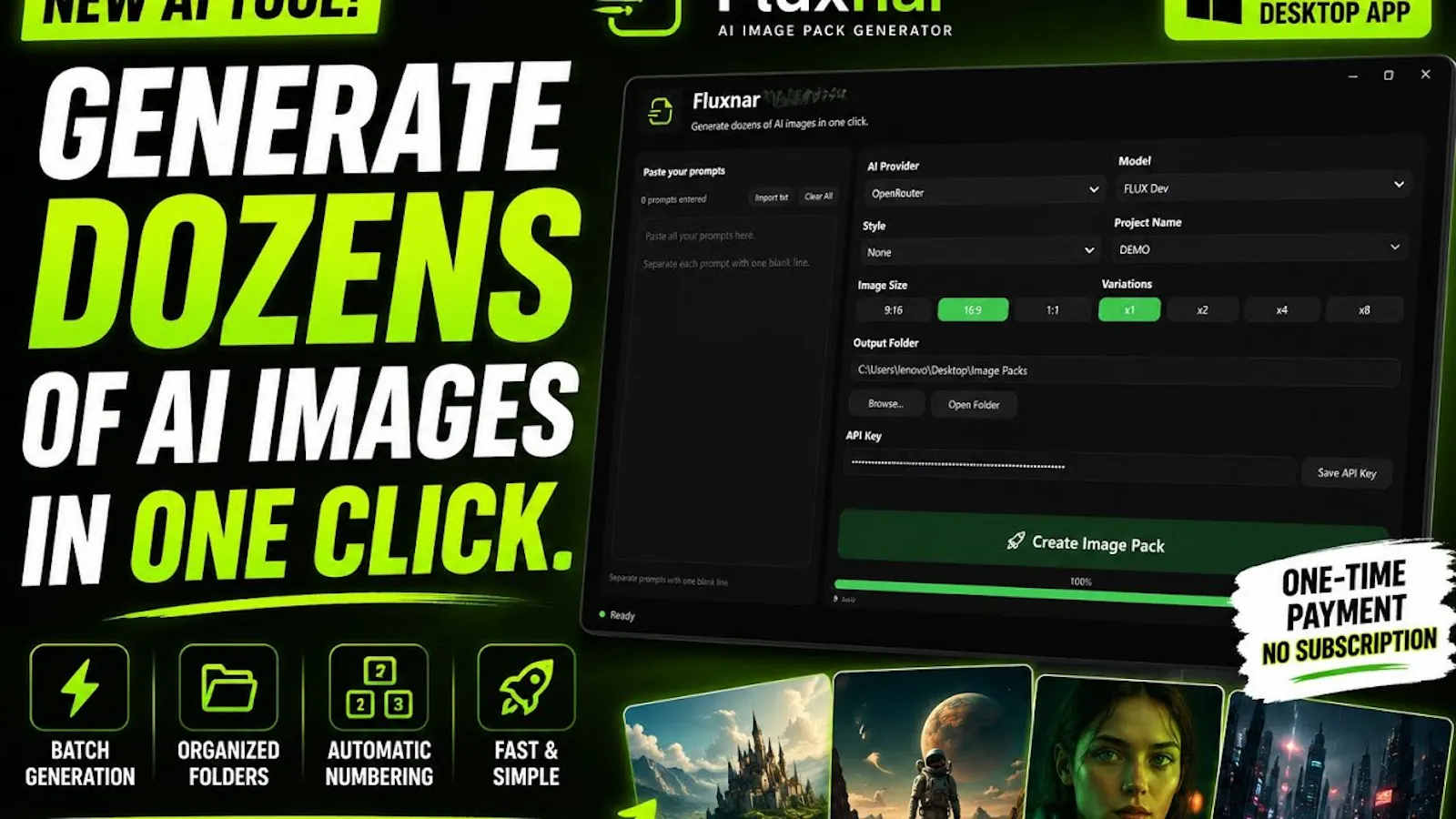 Fluxnar screenshot 1 (video preview)
