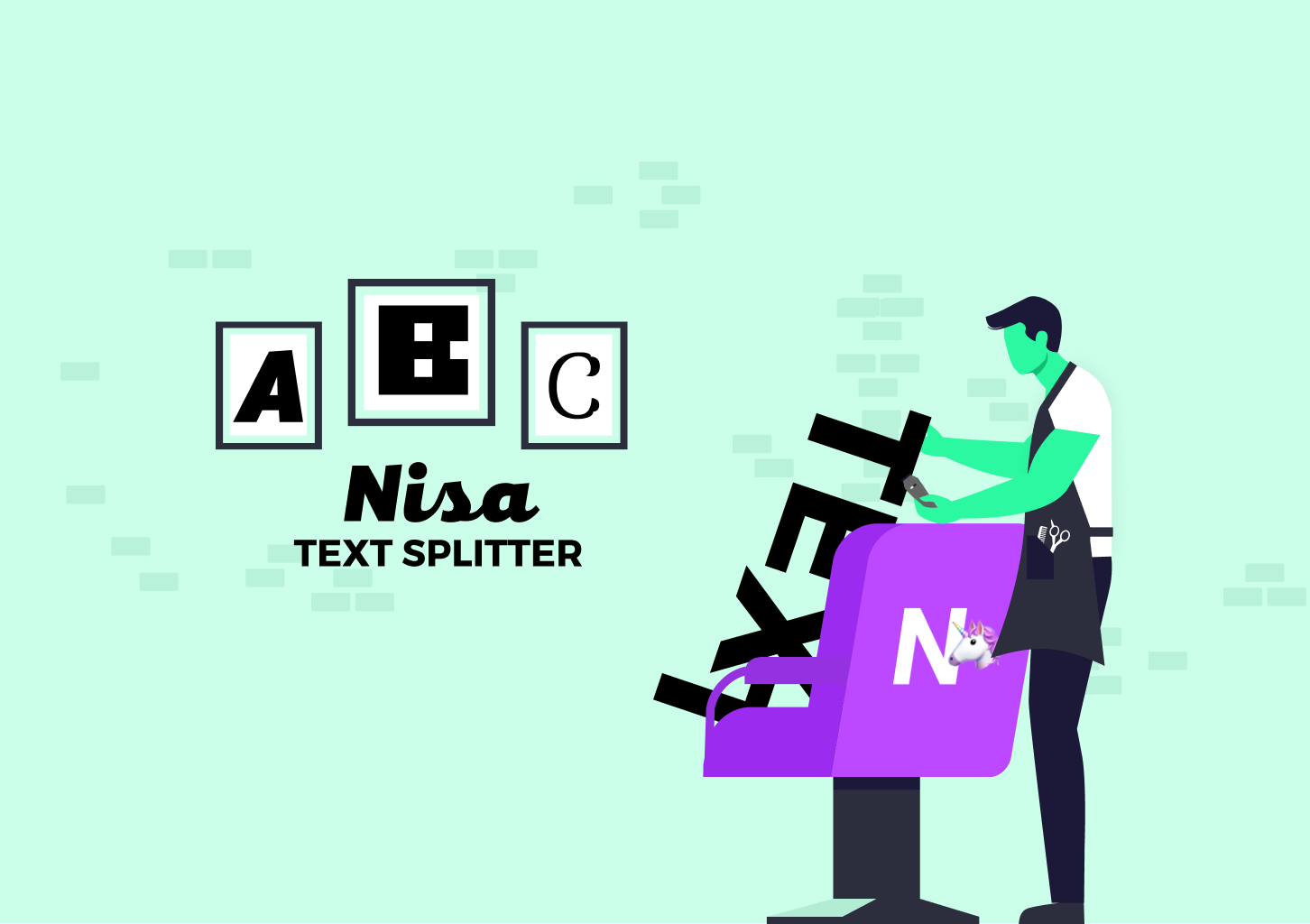 Nisa Text Splitter [Figma Plugin] gallery image