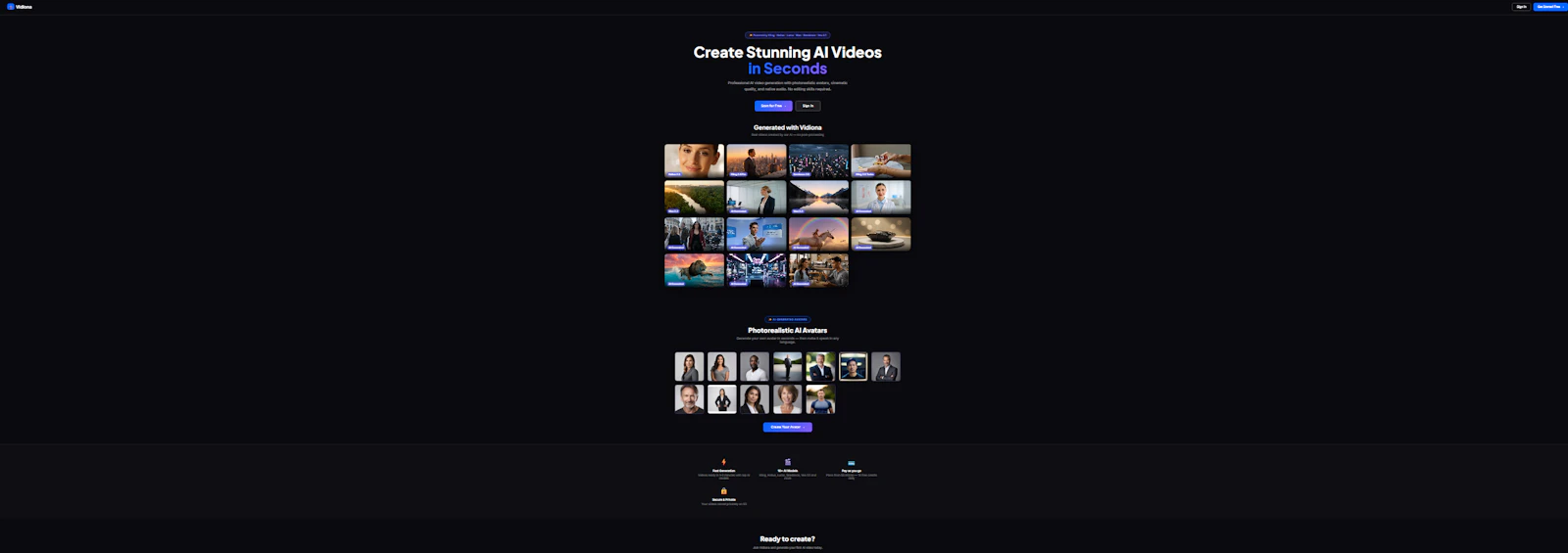 Vidiona screenshot 2