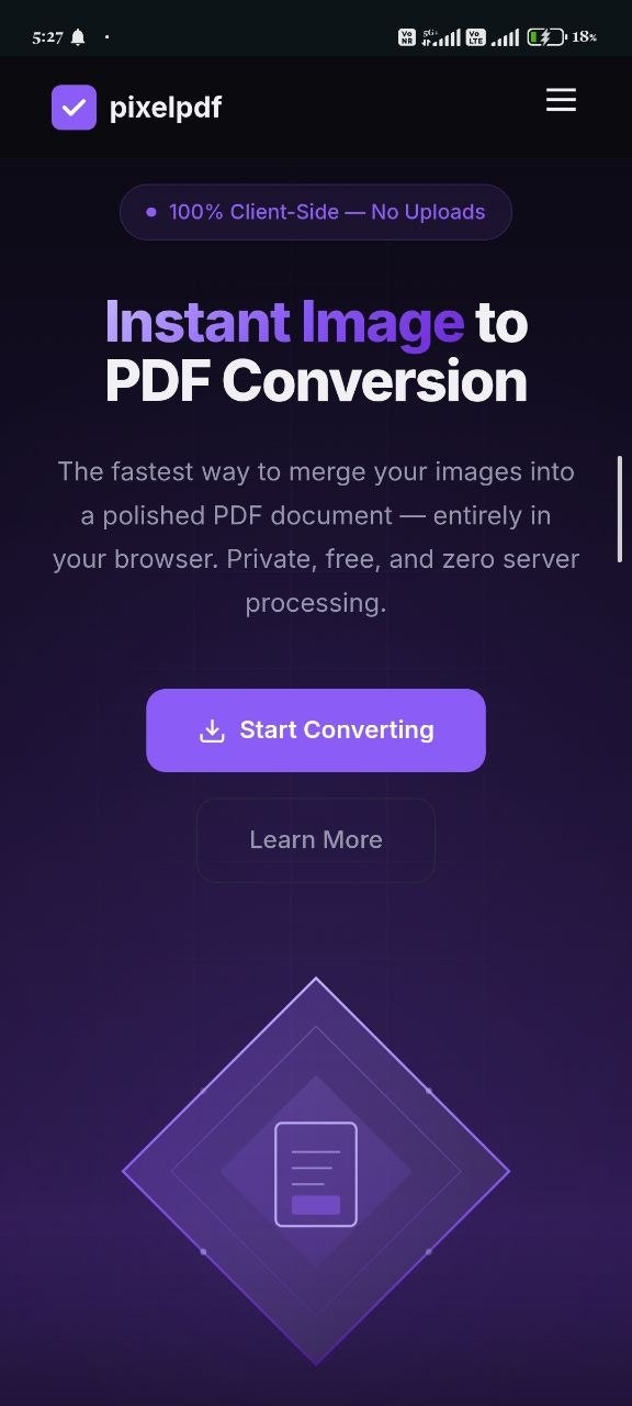 Pixelpdf - Image to PDF Converter gallery image