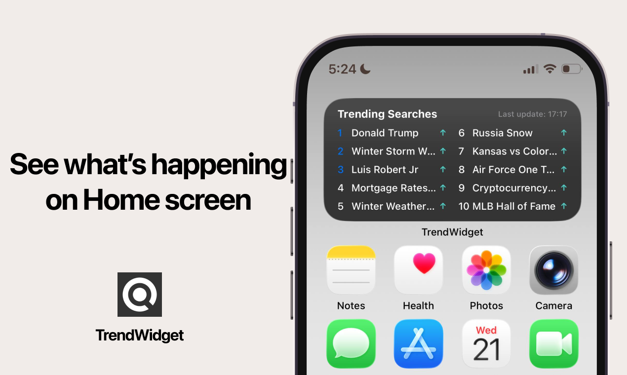 TrendWidget gallery image